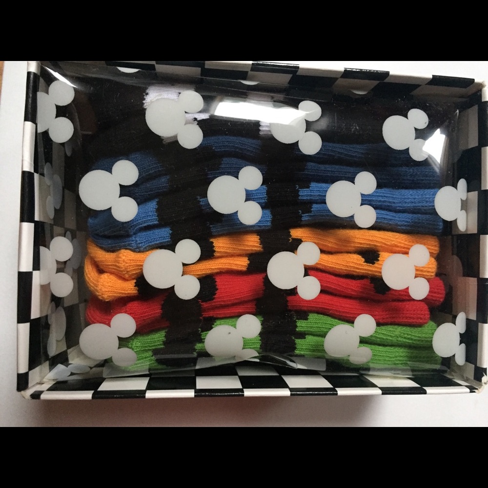 Mickey Mouse Pack of 6 socks!!